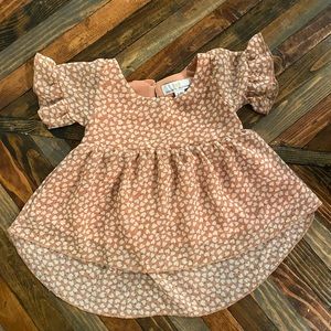 Bailey’s Blossoms dress with pink hearts